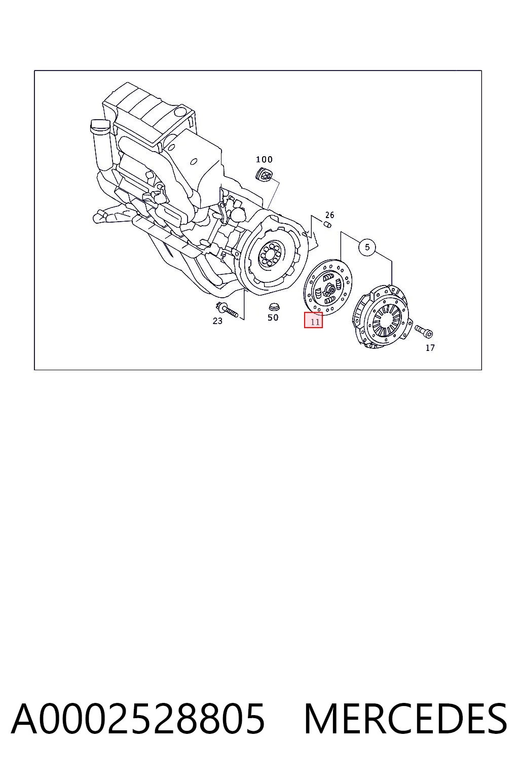 Comprar Disco de embrague Mercedes A W169 a bajo precio
