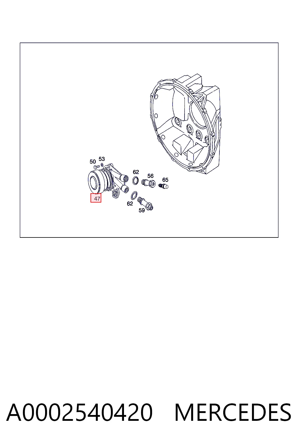 A0002540420 Mercedes