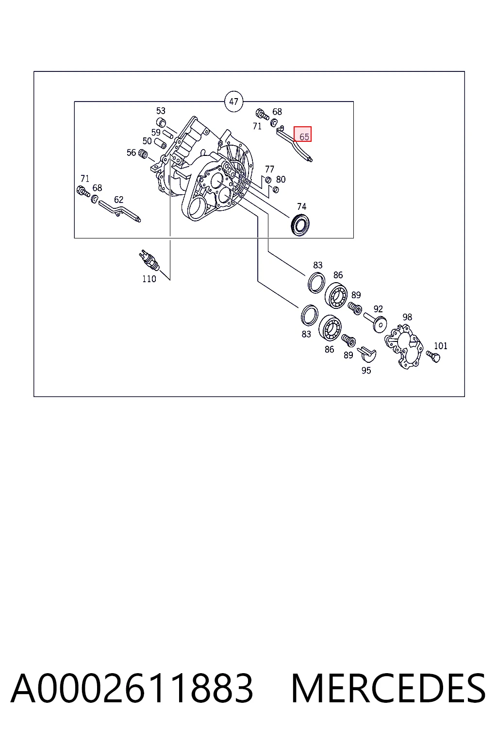 A0002611883 Mercedes