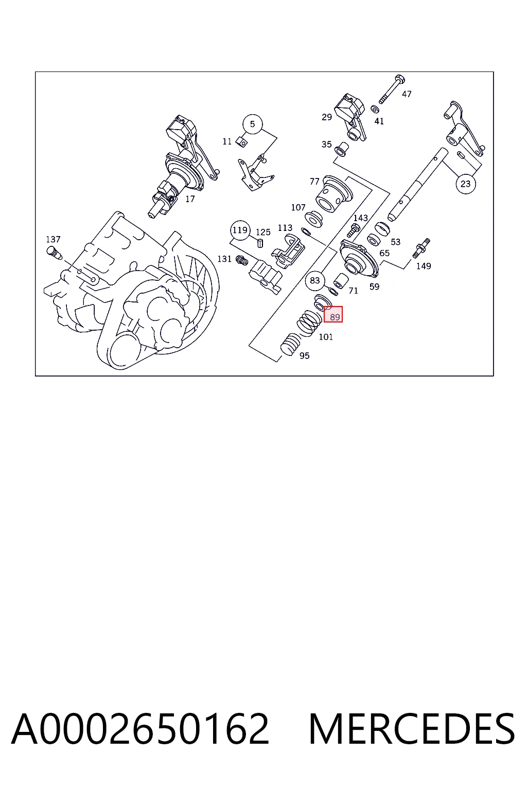 A0002650162 Mercedes