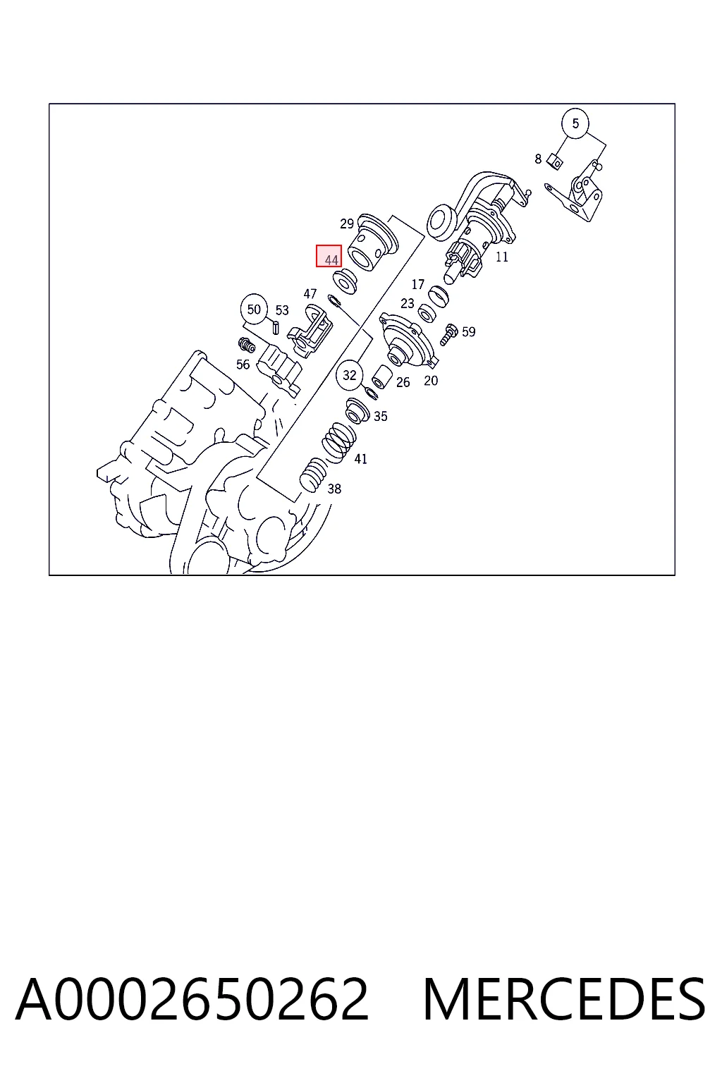 A0002650262 Mercedes