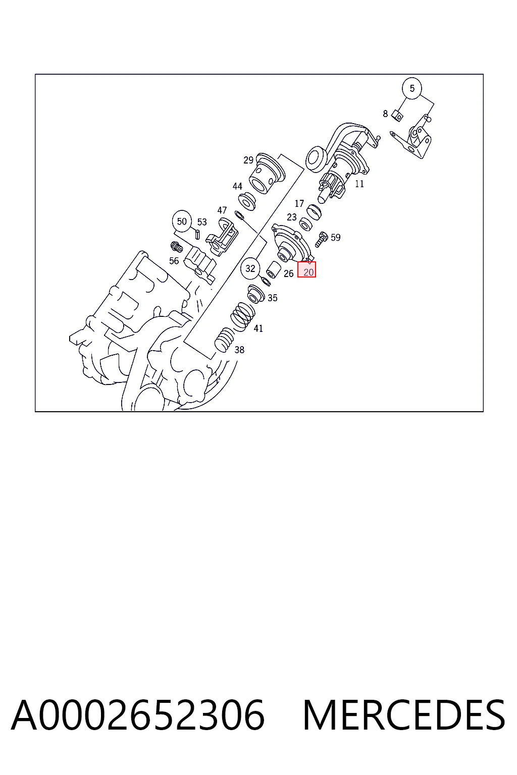 A0002652306 Mercedes