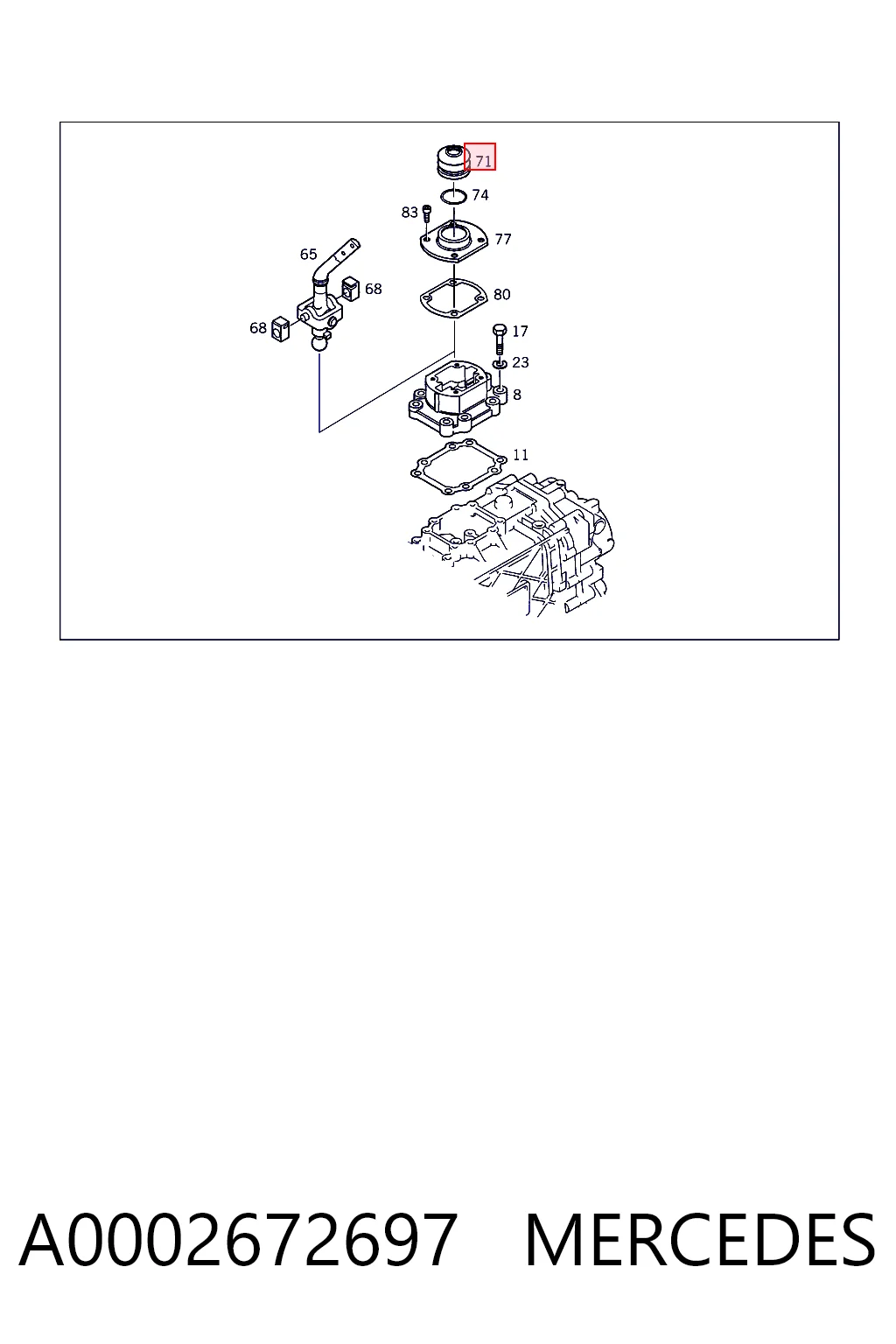 A0002672697 Mercedes