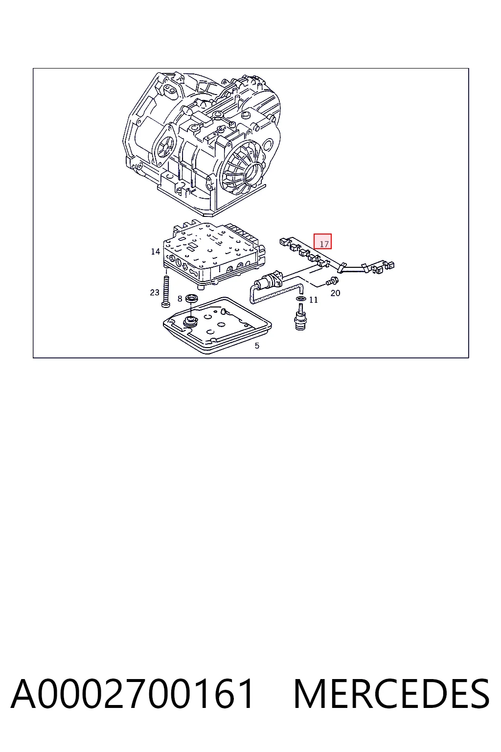 A0002700161 Mercedes