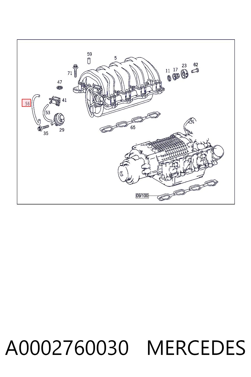 A0002760030 Mercedes