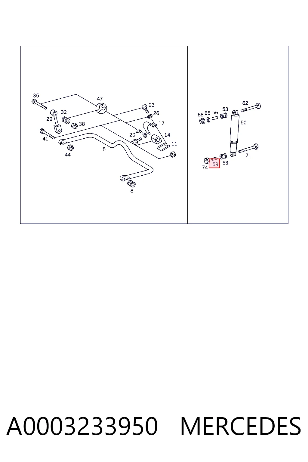 A0003233950 Mercedes