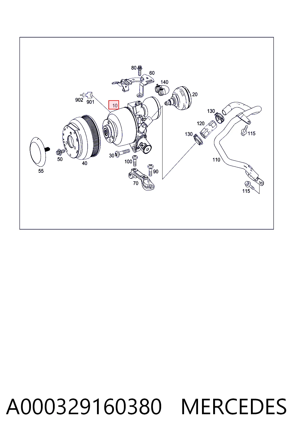 Comprar Bomba de dirección asistida Mercedes ML/GLE  W166 a bajo precio