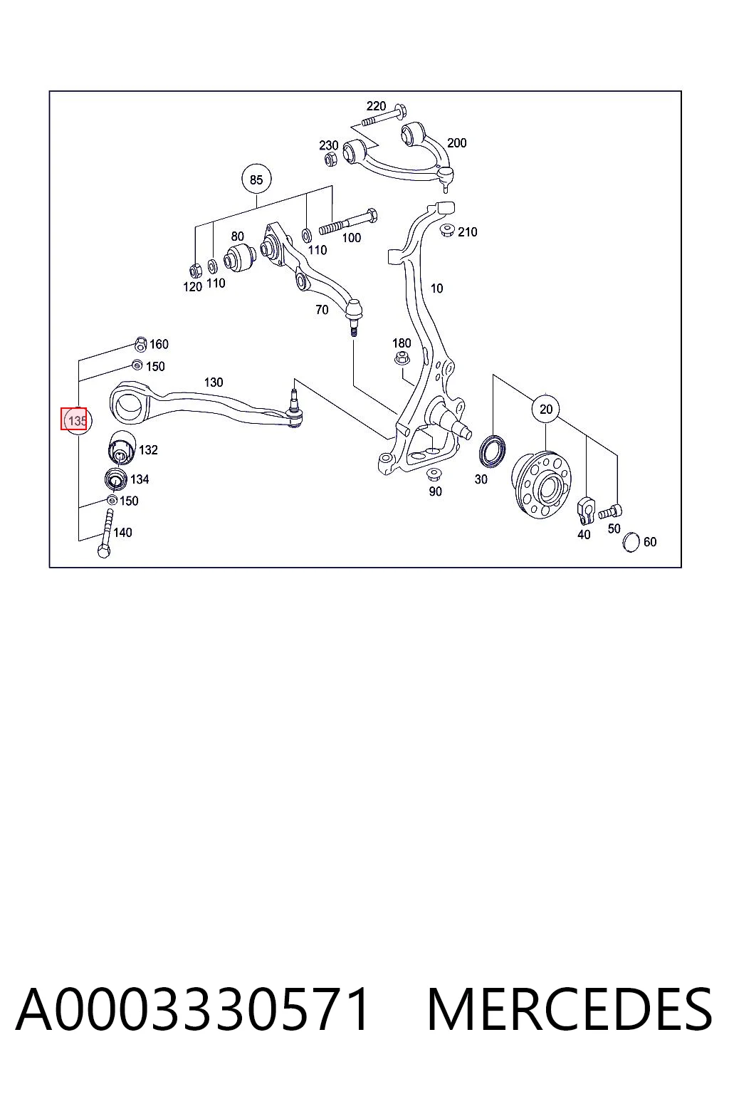 A0003330571 Mercedes