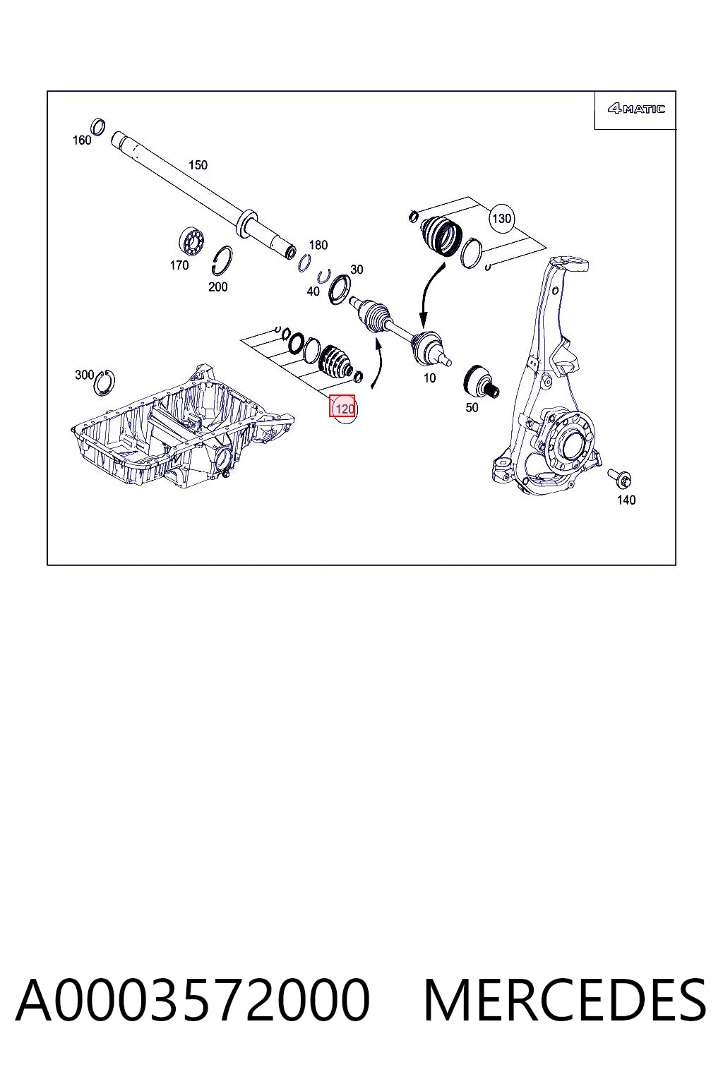 Comprar Fuelle de palier delantero exterior Mercedes E  A238