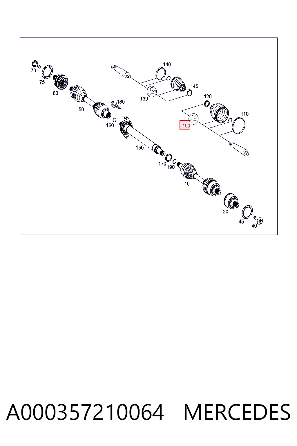 Fuelle, palier delantero exterior Ford 1703232SK1 precio, desde 17,71 EUR