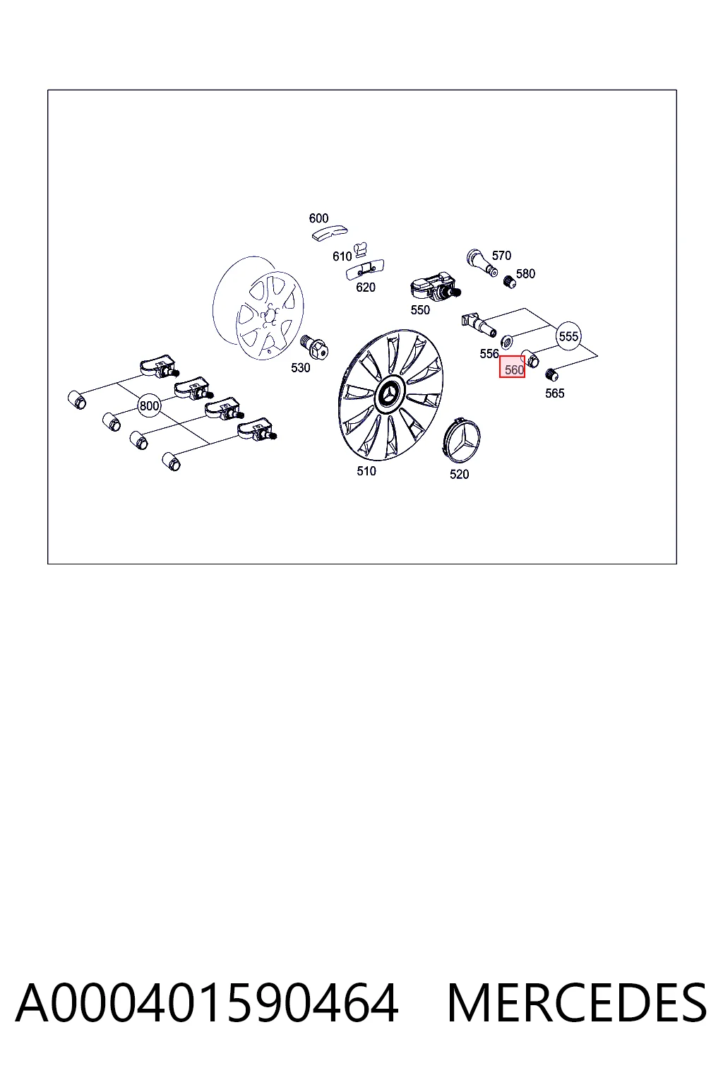 A000401590464 Mercedes