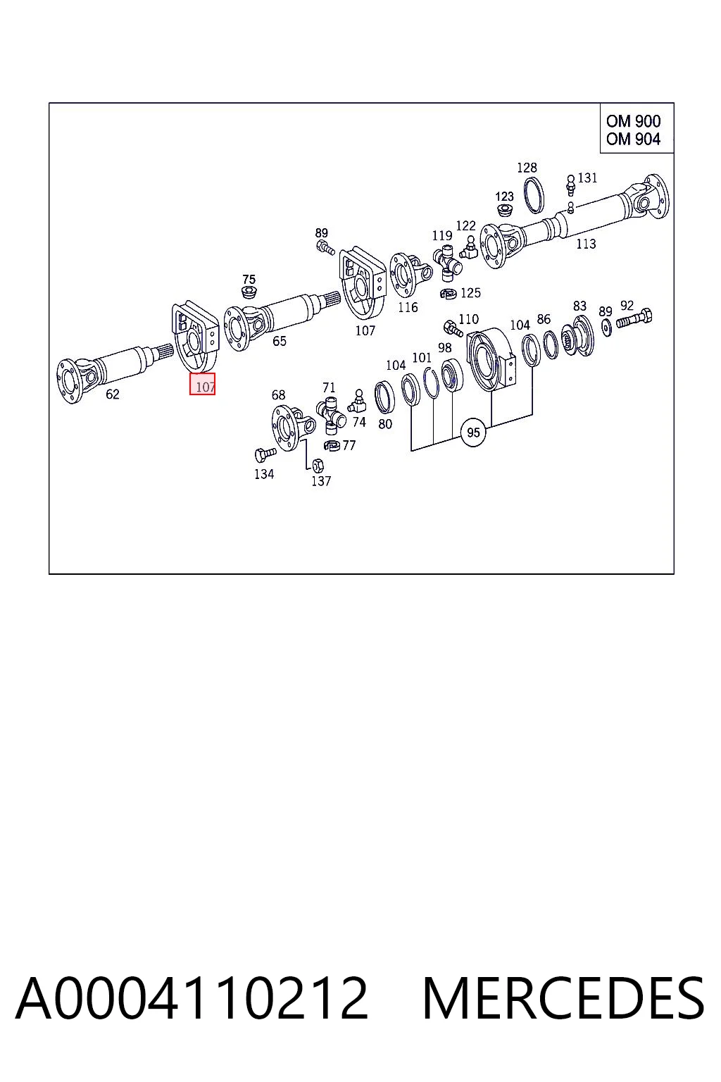 A0004110212 Mercedes