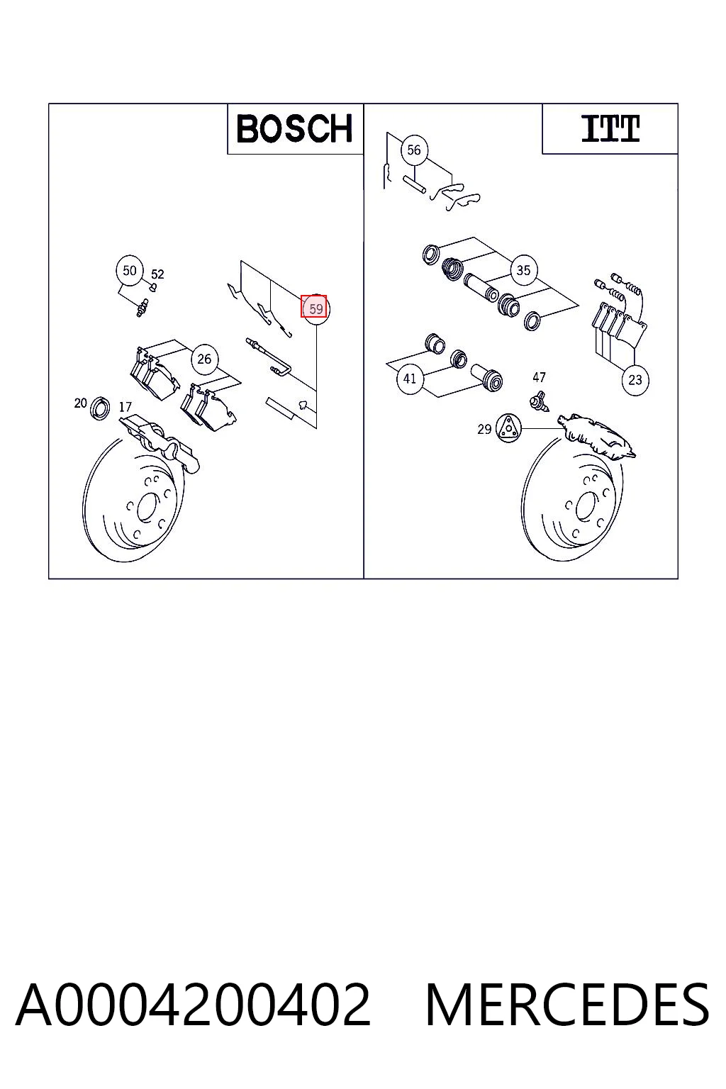 A0004200402 Mercedes