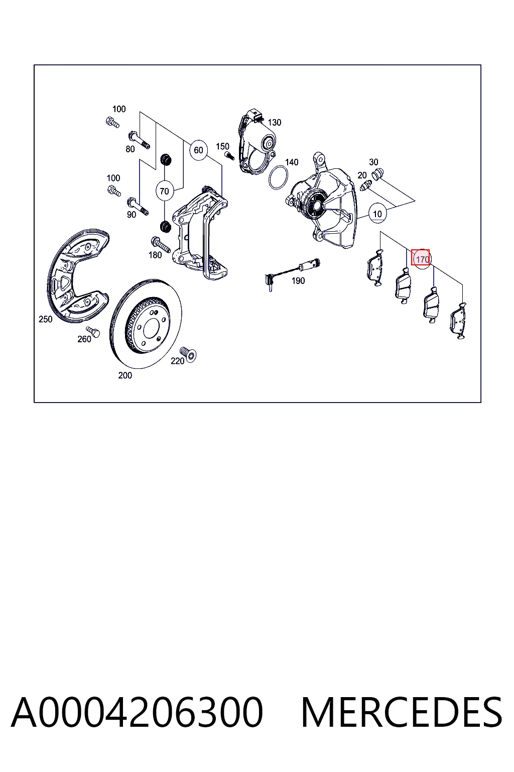 A0004206300 Mercedes