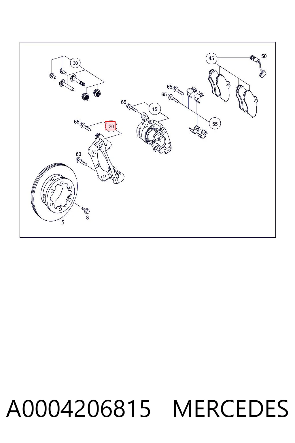 A0004206815 Mercedes