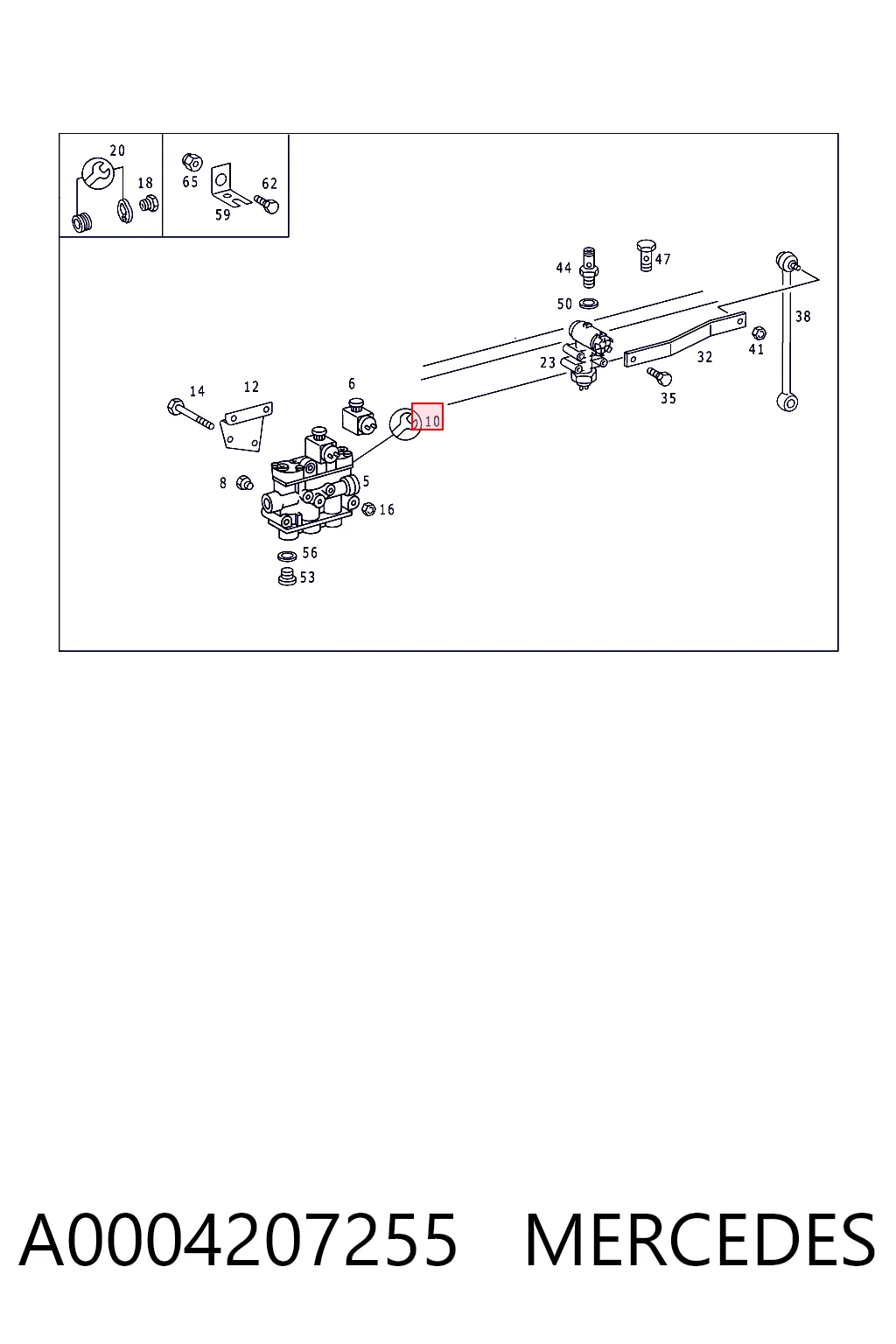 A0004207255 Mercedes