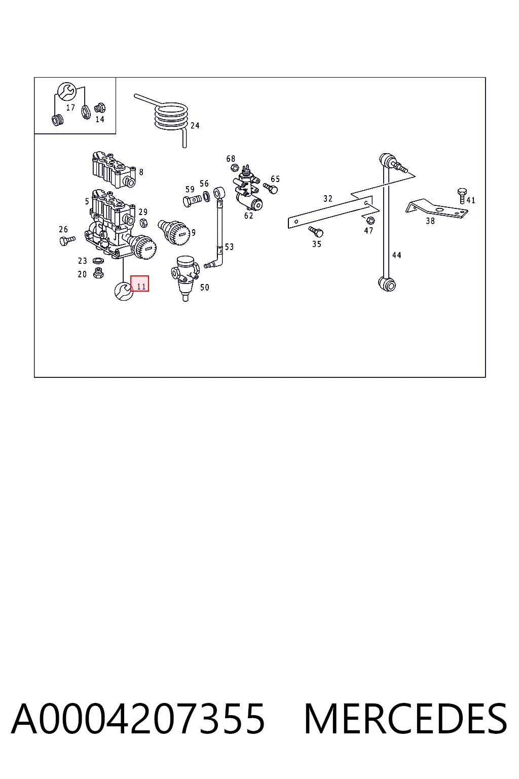 Bloque de válvulas de suspensión regulable delantero Scania 00000001934993 precio, desde 53,07 EUR