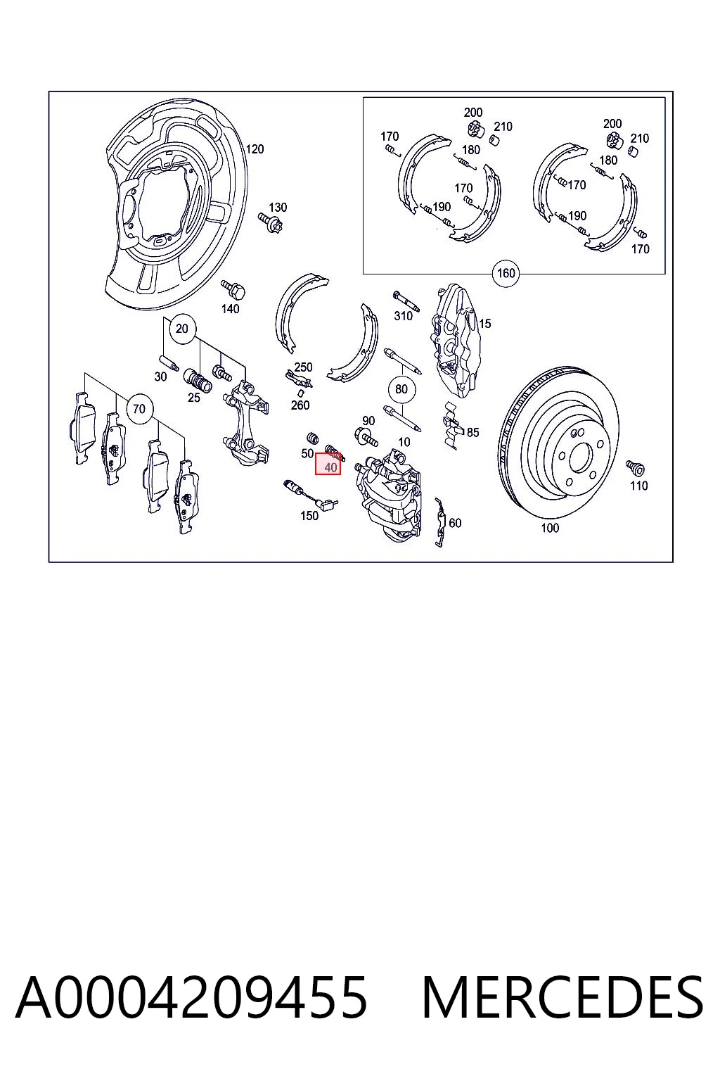 A0004209455 Mercedes