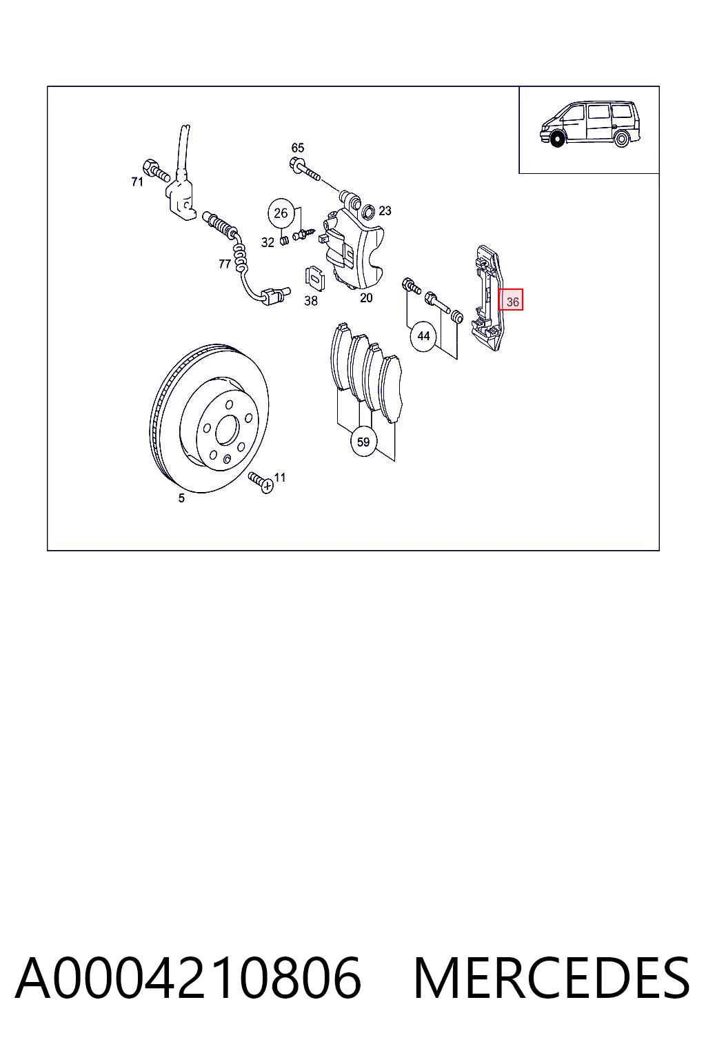 A0004210806 Mercedes