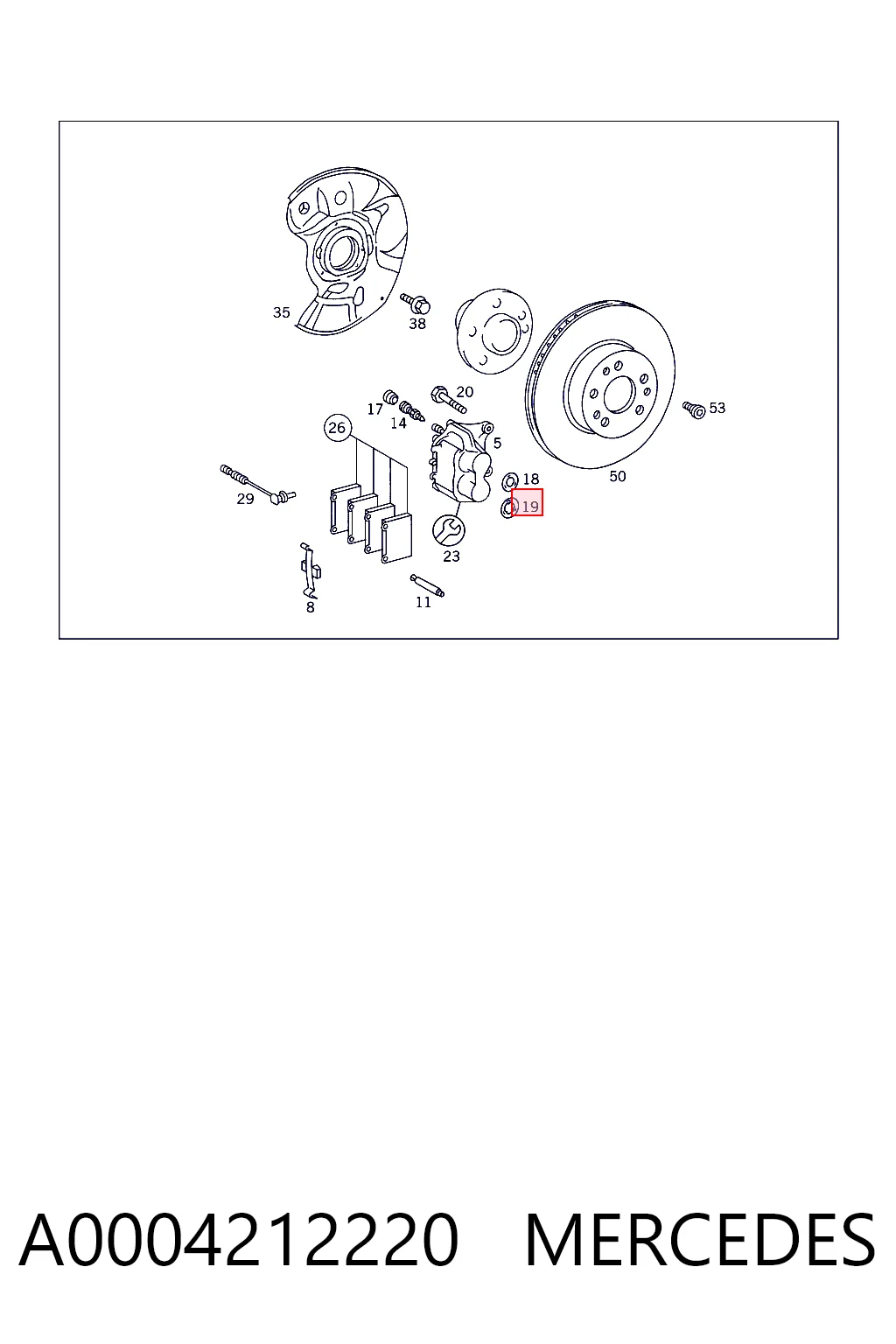 A0004212220 Mercedes