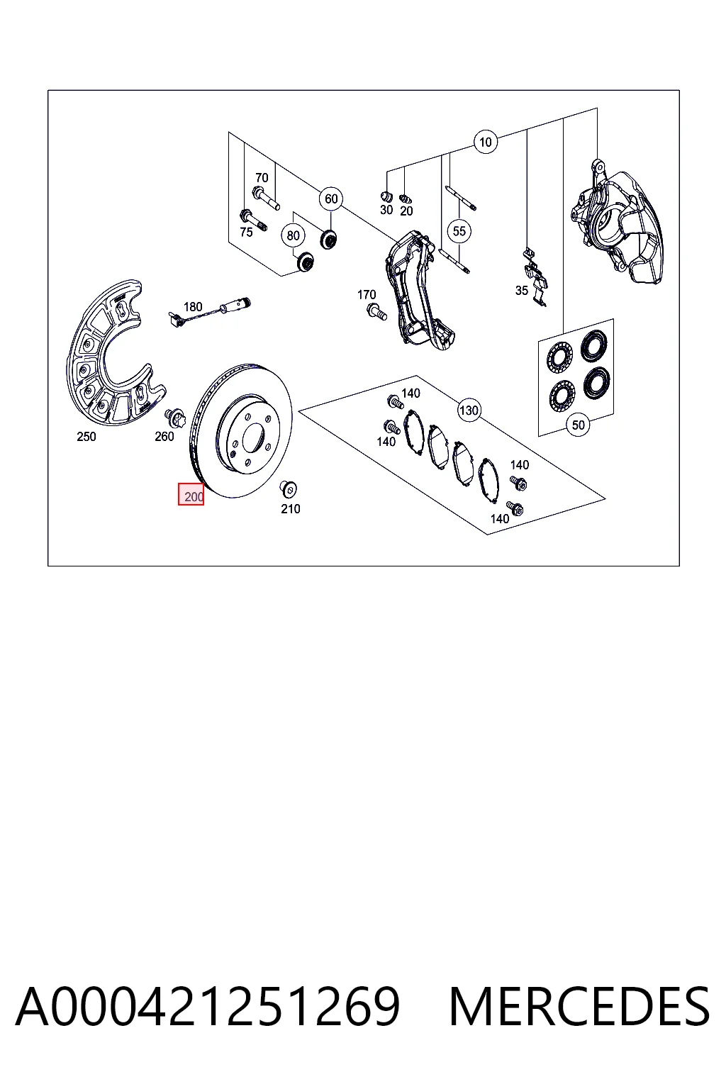 A000421251269 Mercedes