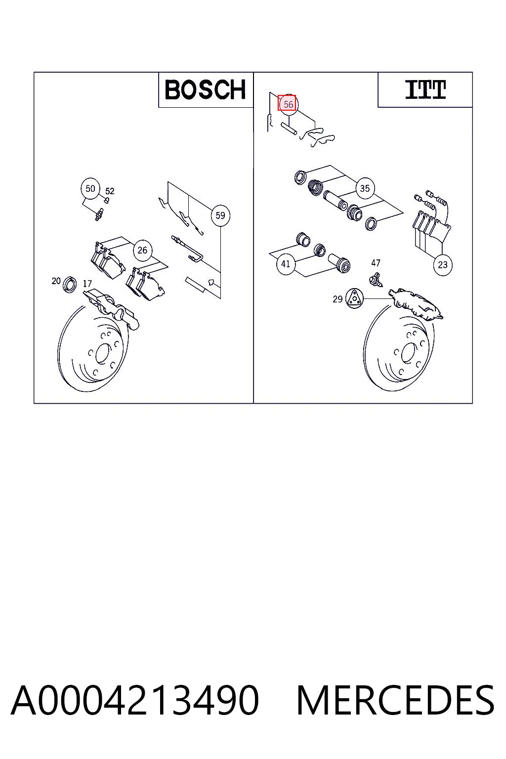A0004213490 Mercedes