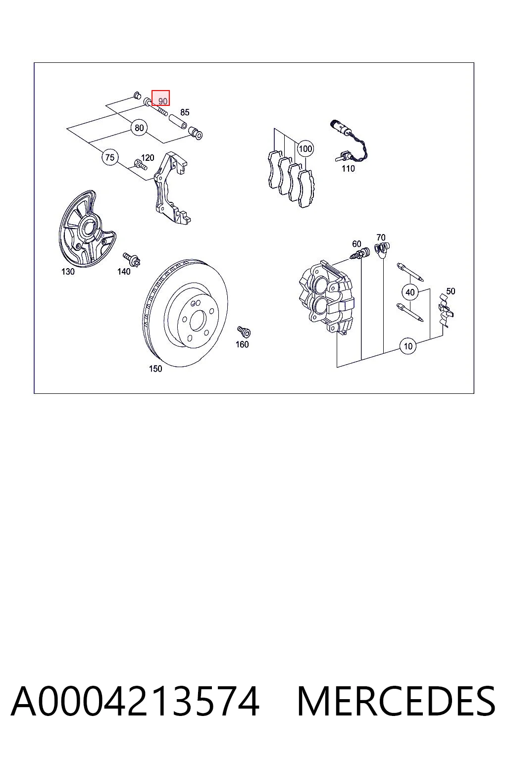 A0004213574 Mercedes