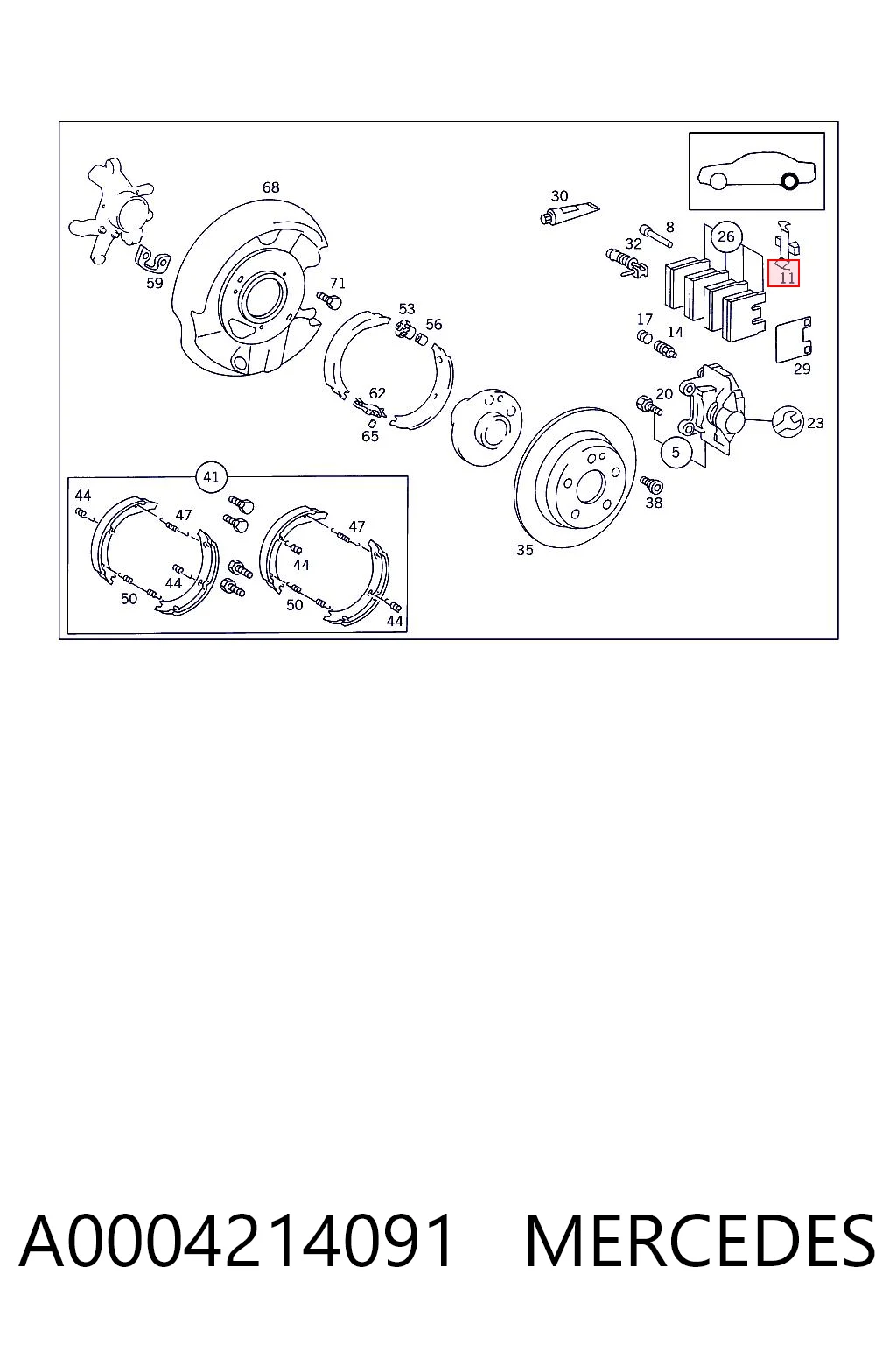 A0004214091 Mercedes