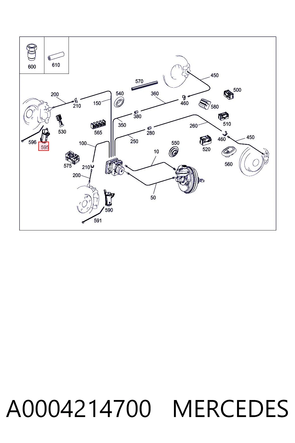 A0004214700 Mercedes
