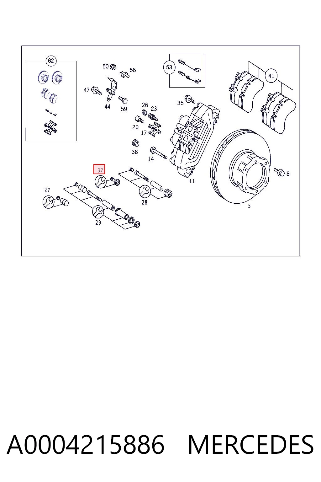 A0004215886 Mercedes