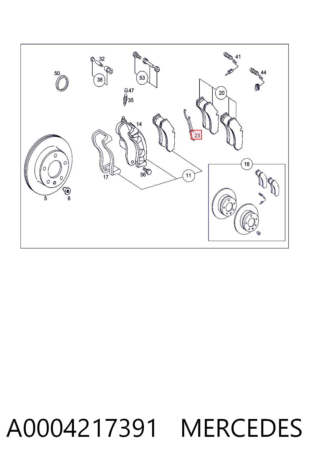 A0004217391 Mercedes