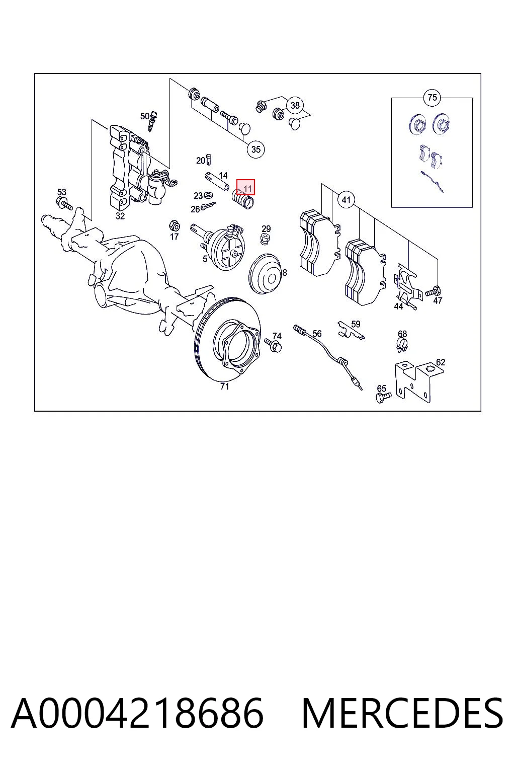 A0004218686 Mercedes