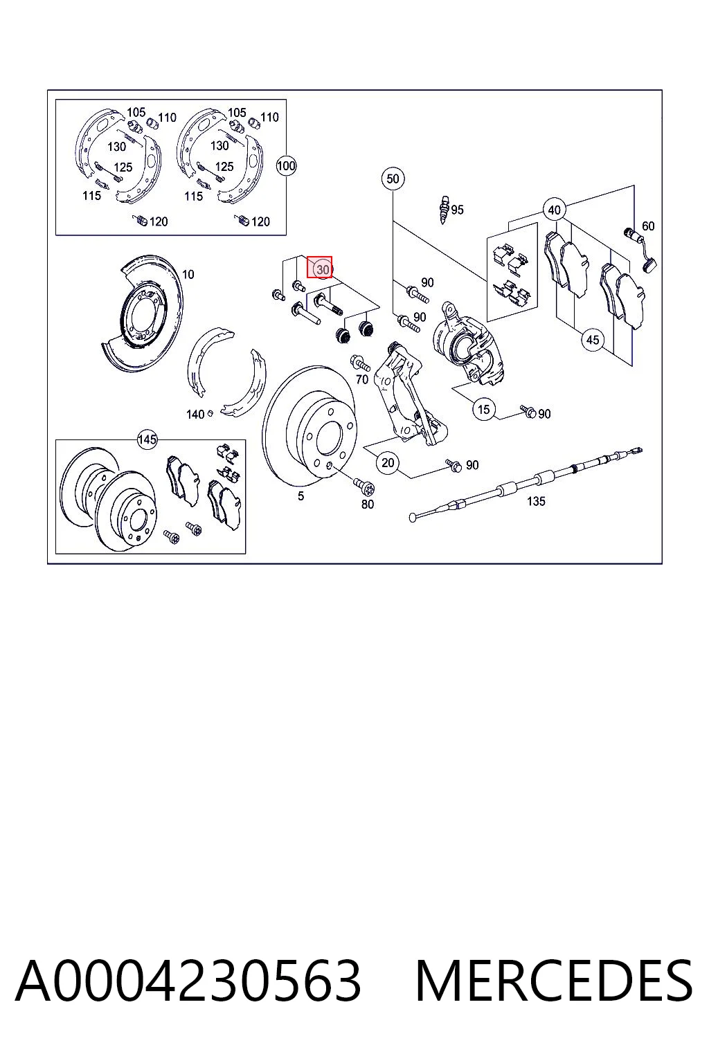 A0004230563 Mercedes