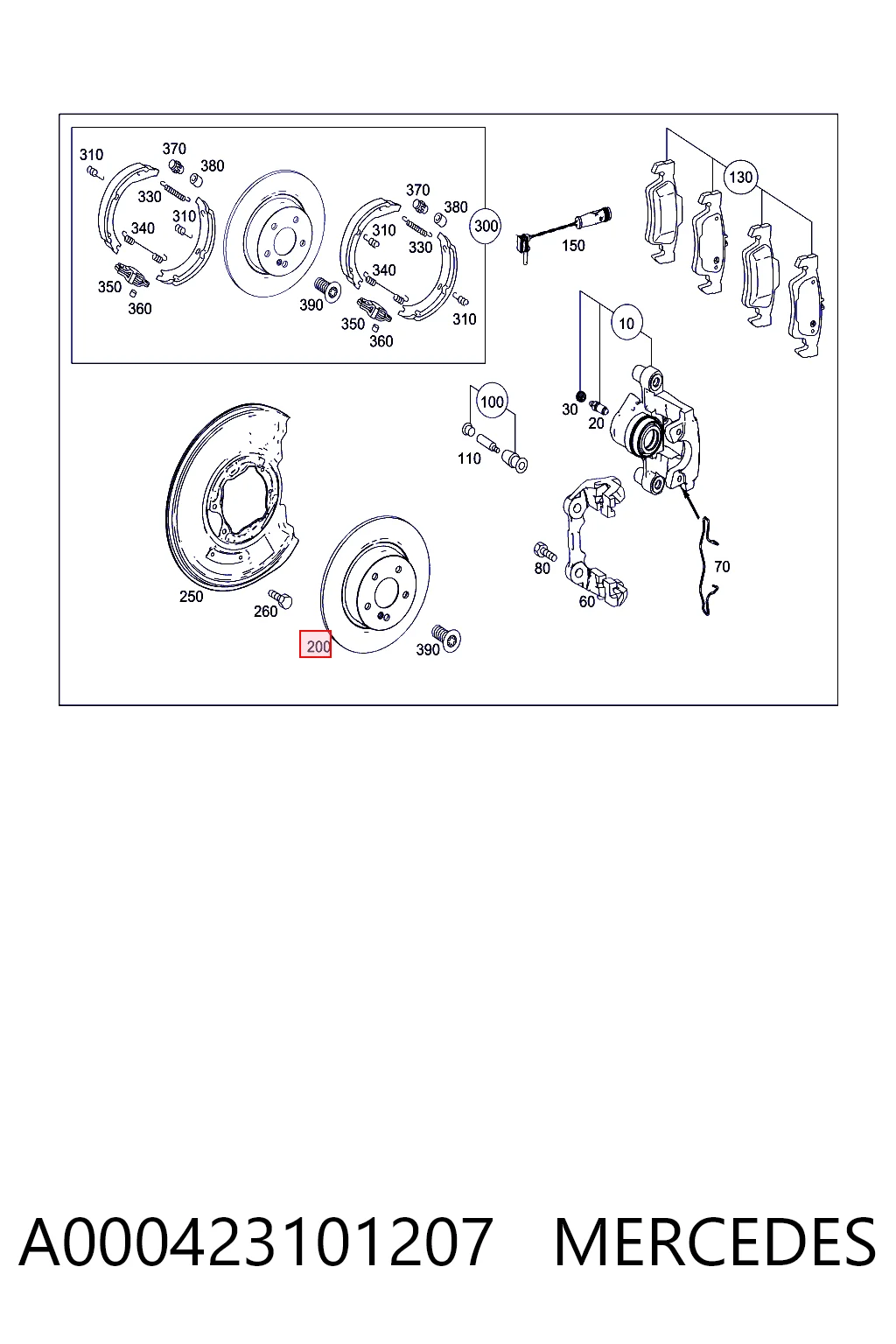 A000423101207 Mercedes