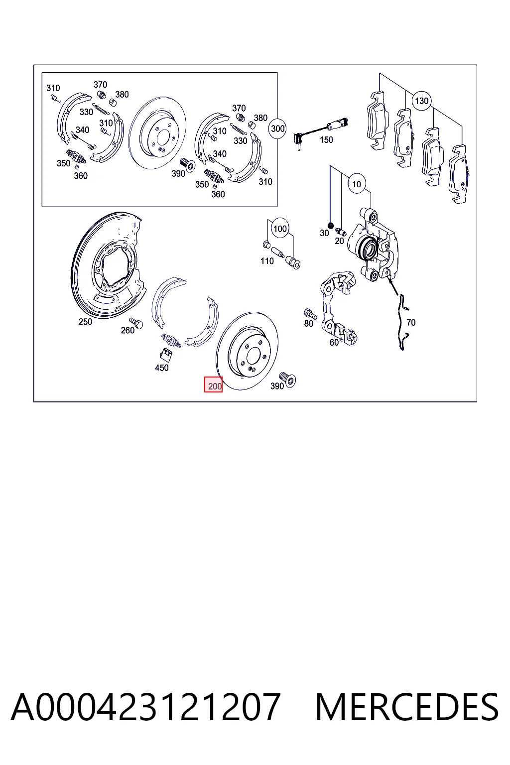A000423121207 Mercedes