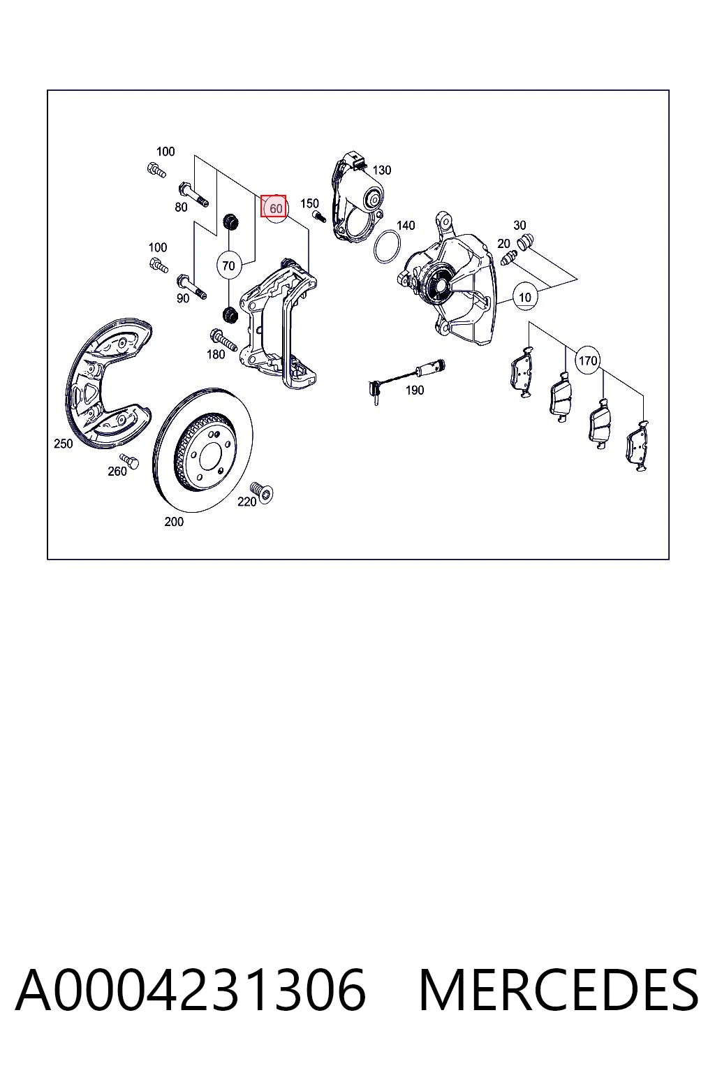 A0004231306 Mercedes