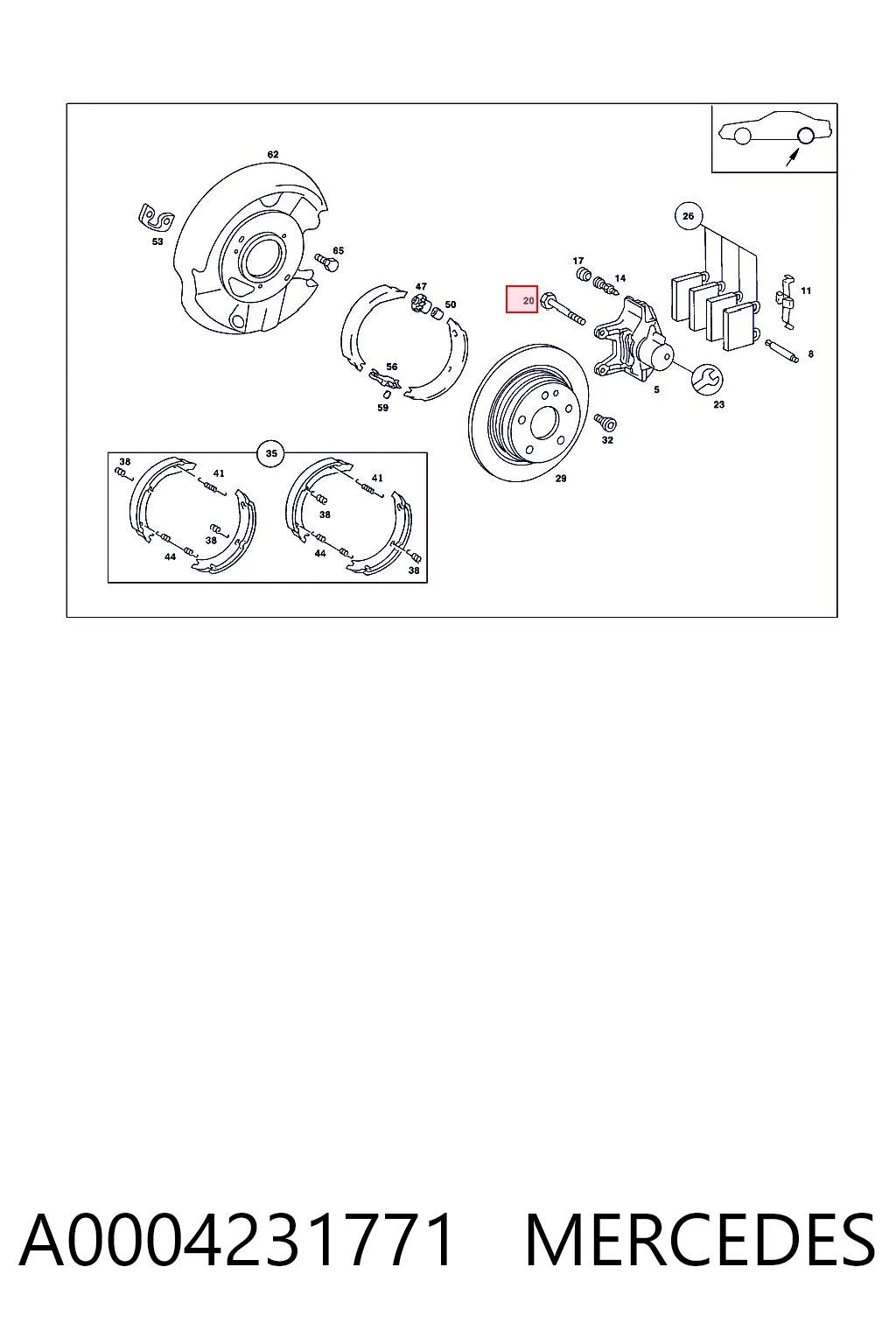 A0004231771 Mercedes