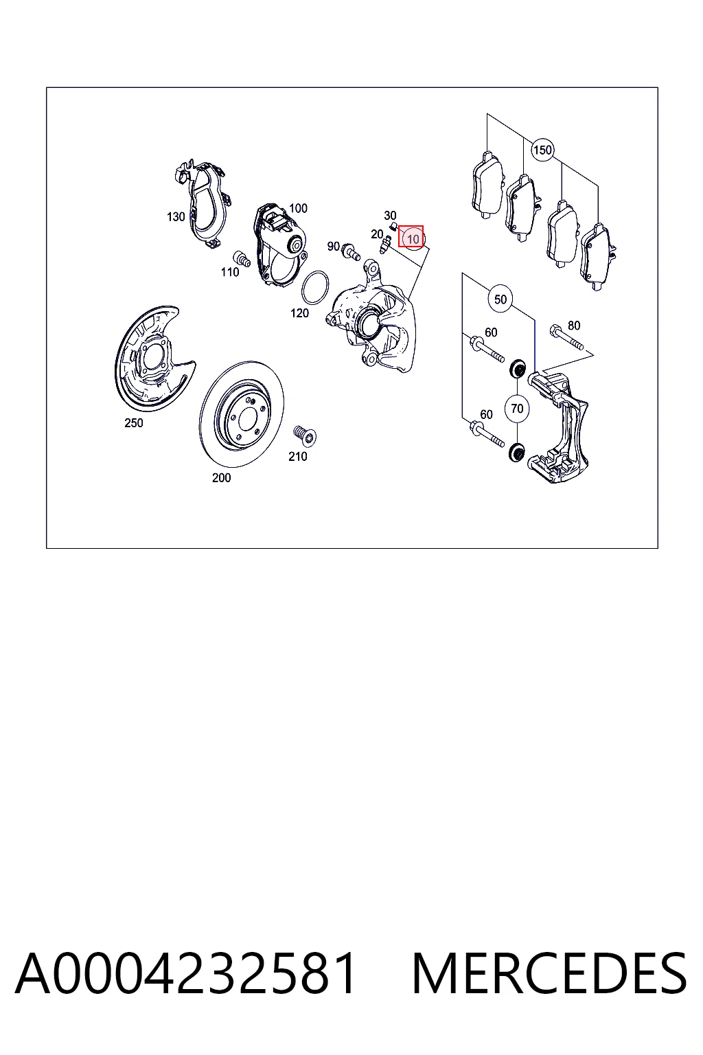 Kit de reparación de pinzas de freno trasero para Renault CAPTUR HF