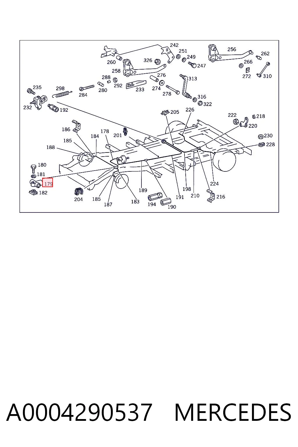 A0004290537 Mercedes