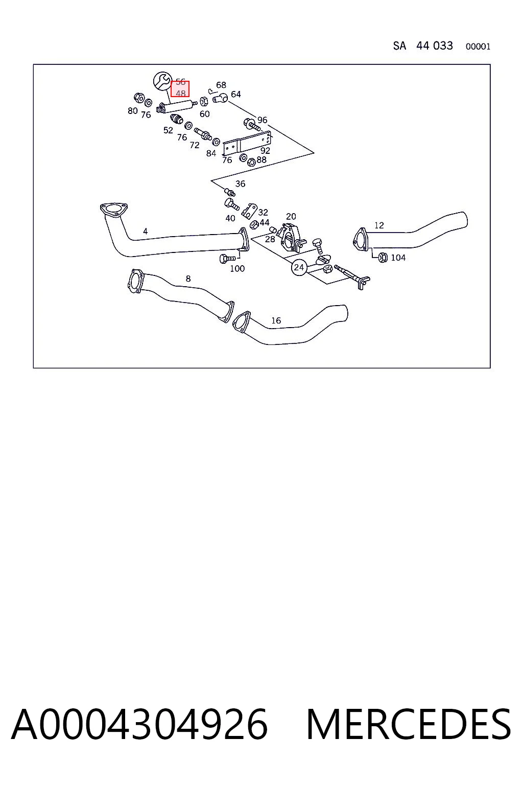 A0004304926 Mercedes