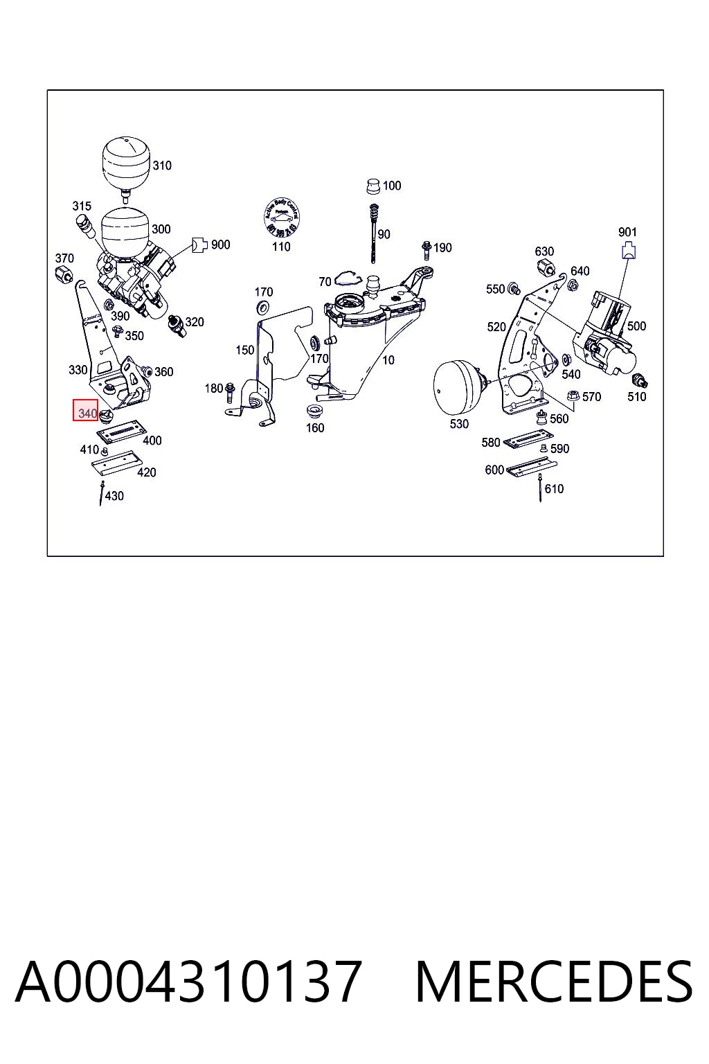A0004310137 Mercedes