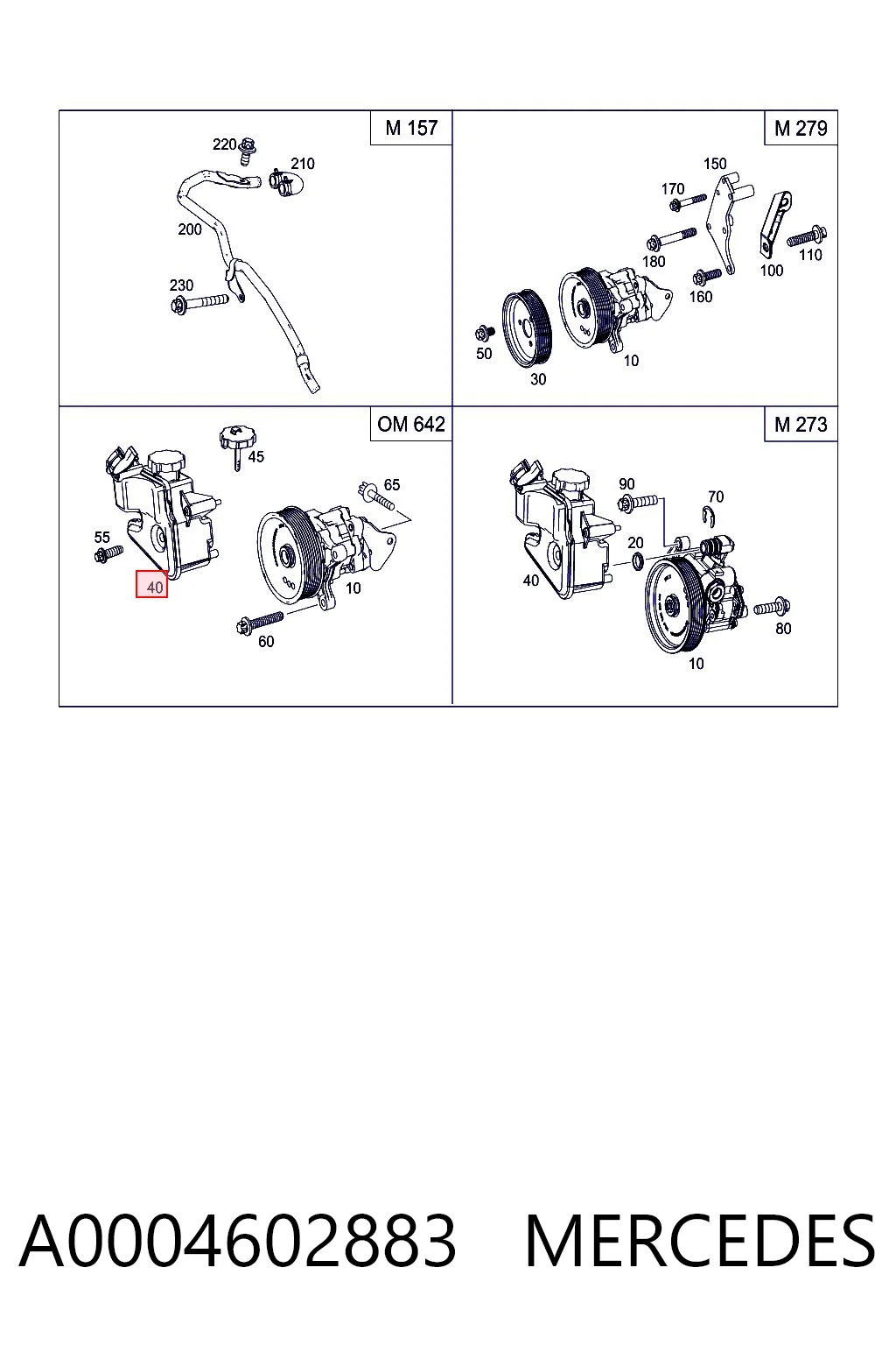 A0004602883 Mercedes