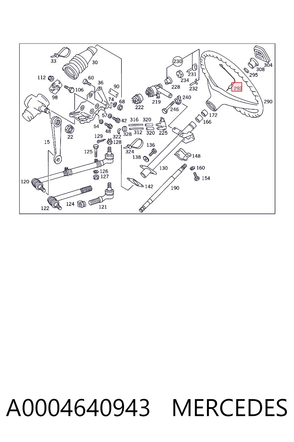 A0004640943 Mercedes