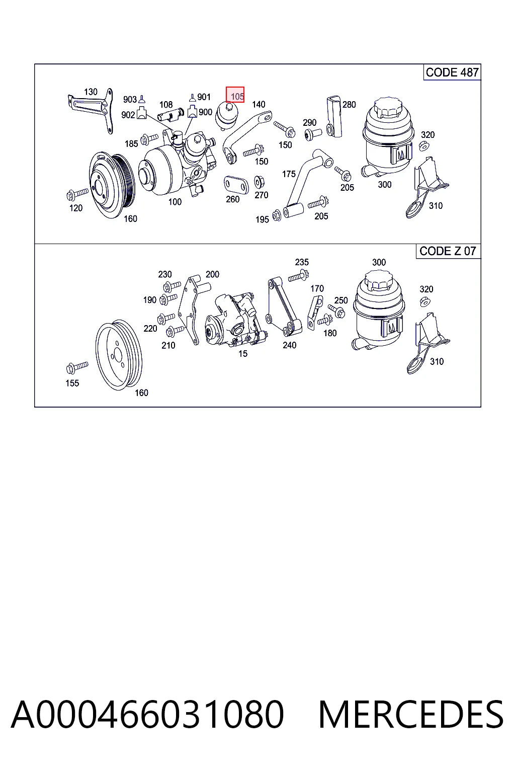 A000466031080 Mercedes