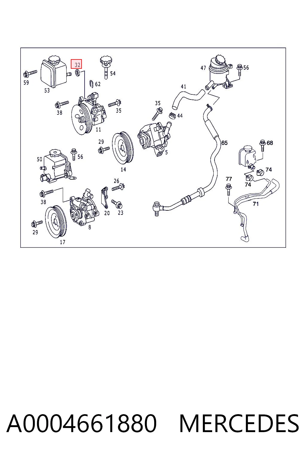A0004661880 Mercedes