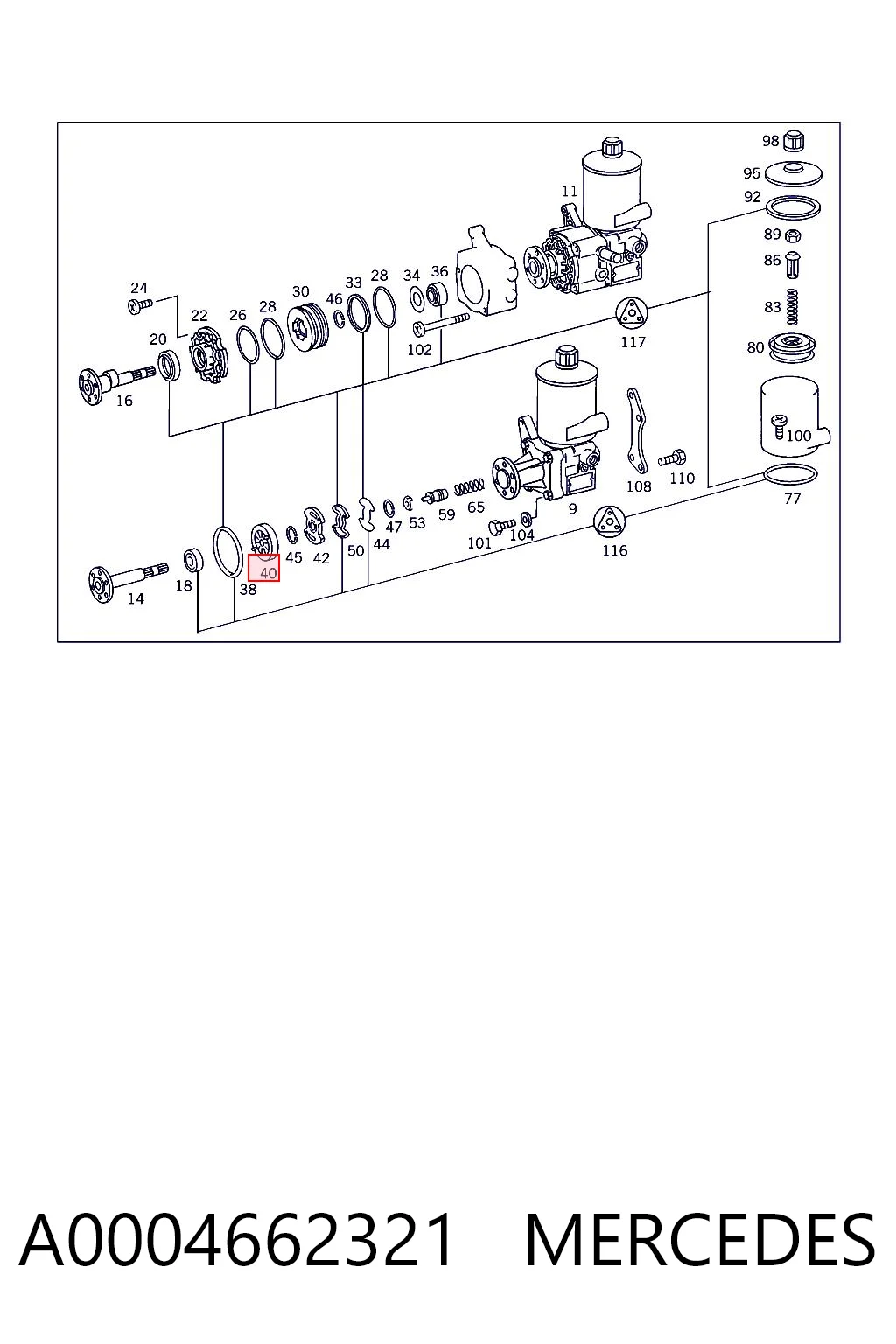 A0004662321 Mercedes