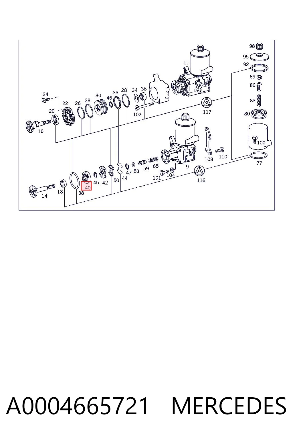 A0004665721 Mercedes