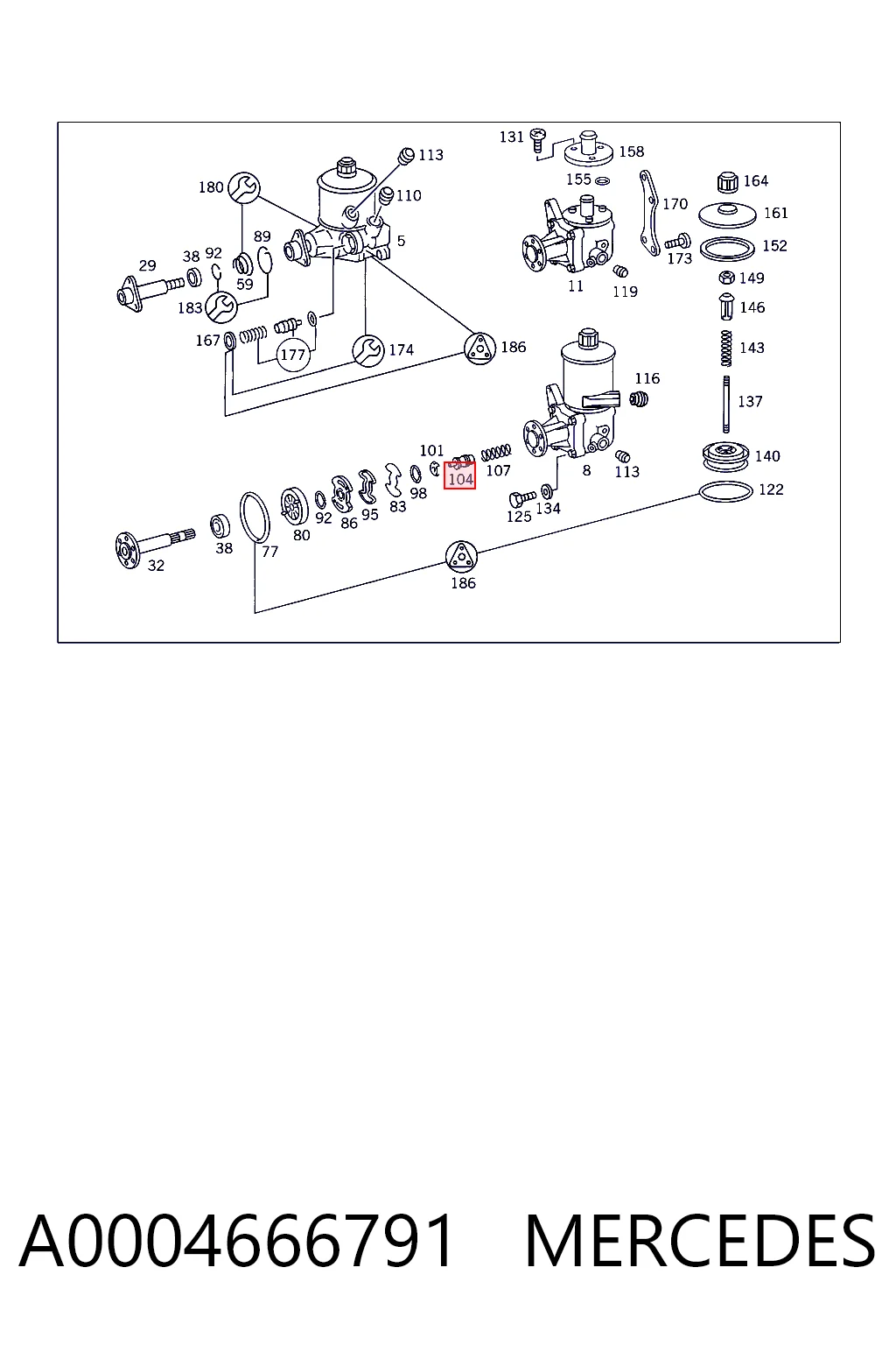 A0004666791 Mercedes