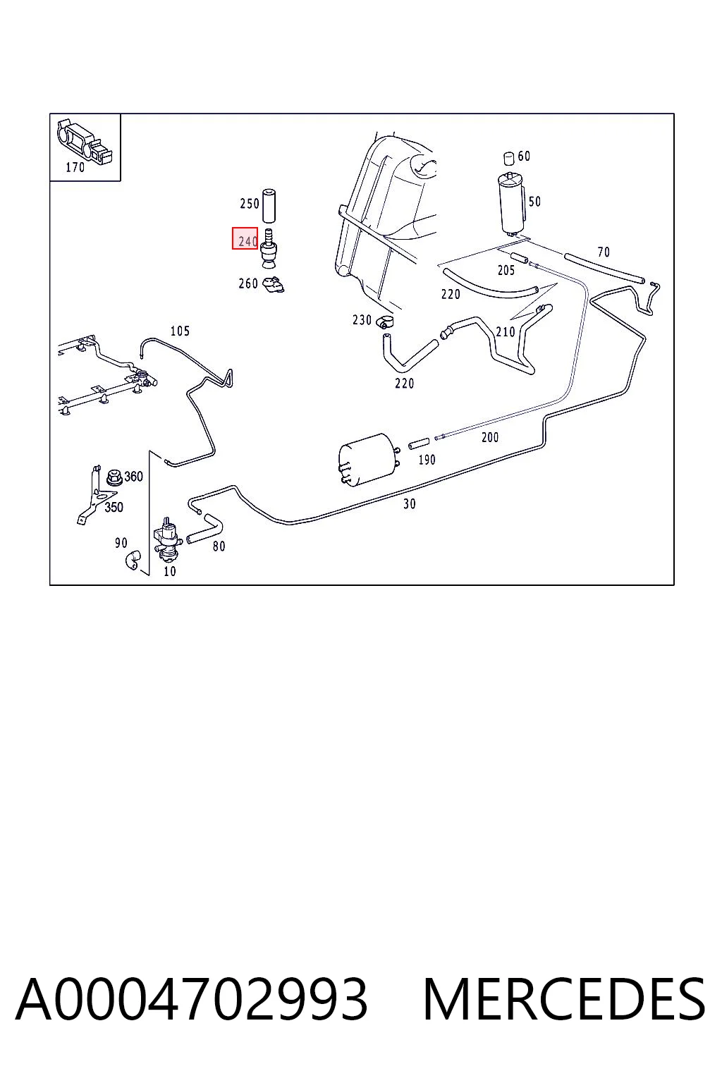 A0004702993 Mercedes