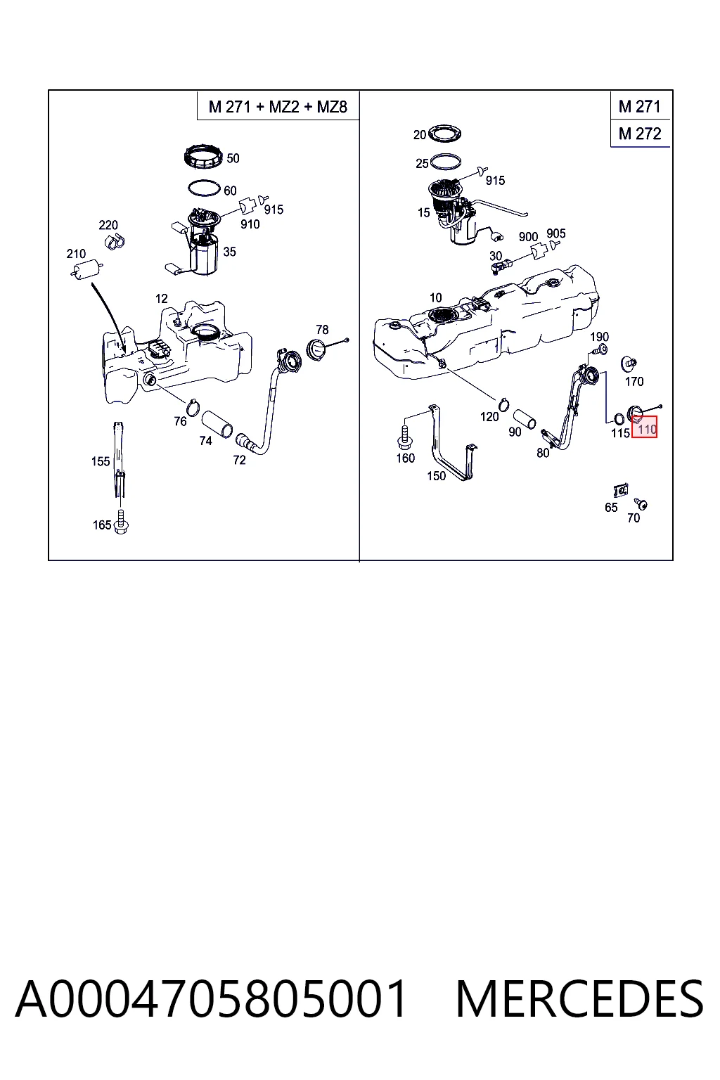 Tapa de depósito de combustible Mercedes Sprinter III 3,5-t camión plataforma/chasis (907, 910) (2018 - 2026) precio, desde 29,21 EUR